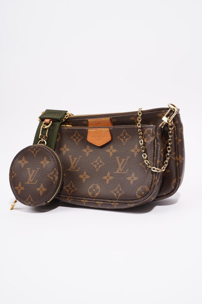 Louis Vuitton Womens Multi Pochette Accessoire Monogram Canvas