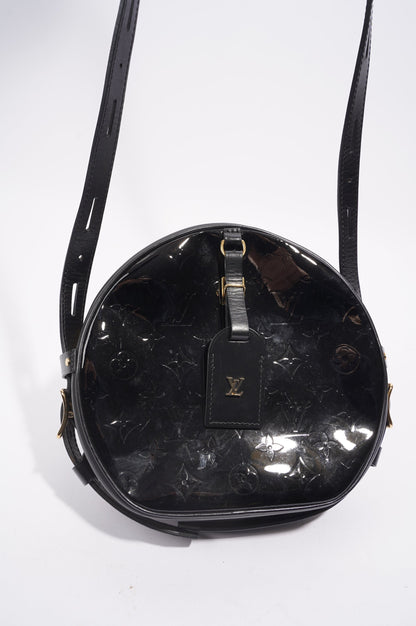 Louis Vuitton Boite Chapeau Souple Bag Black Vernis Leather