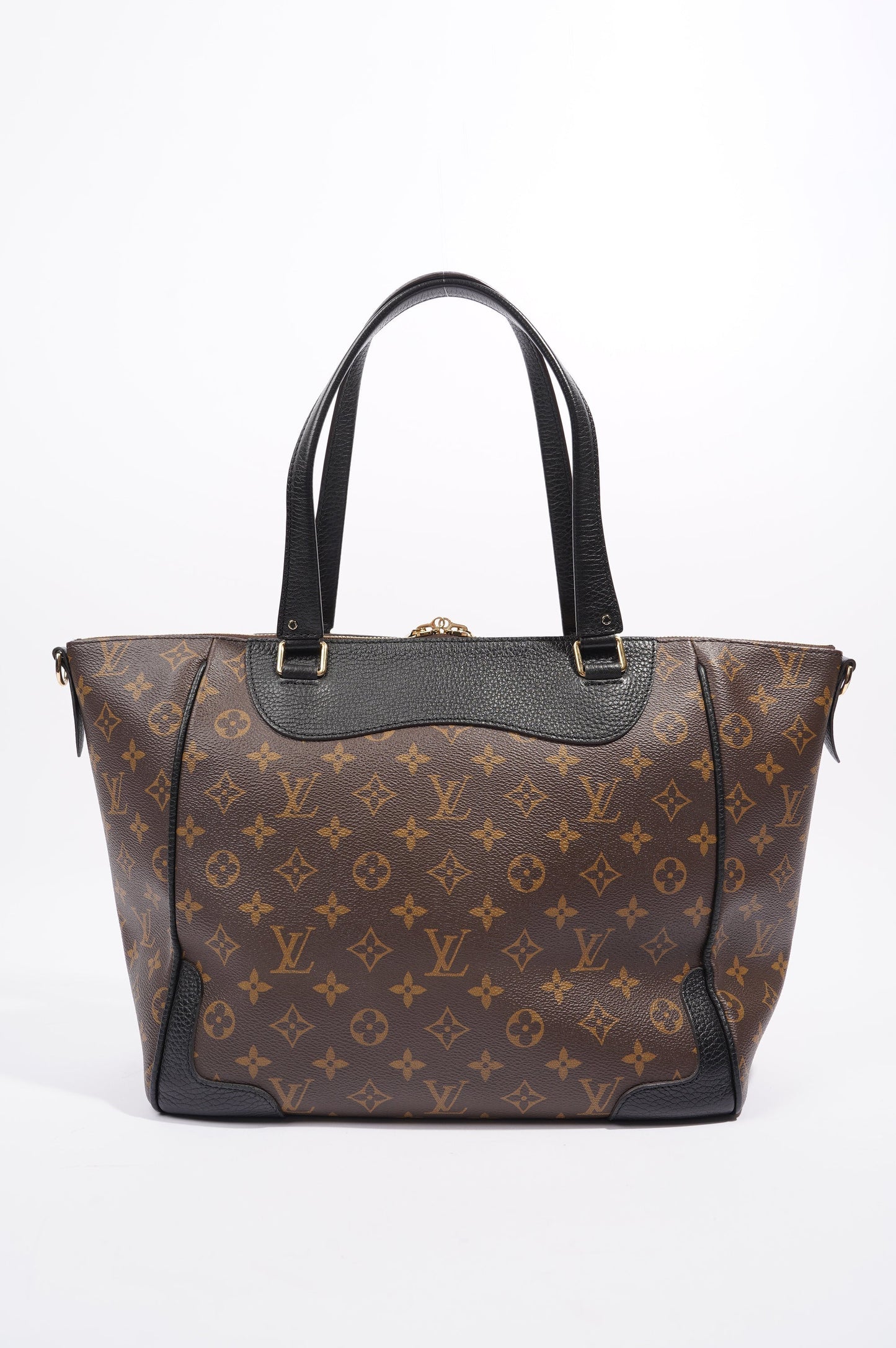 Louis Vuitton Womens Estrela Tote Bag Monogram / Black MM