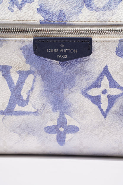 Louis Vuitton Womens Discovery Limited Edition Backpack Monogram / Blue
