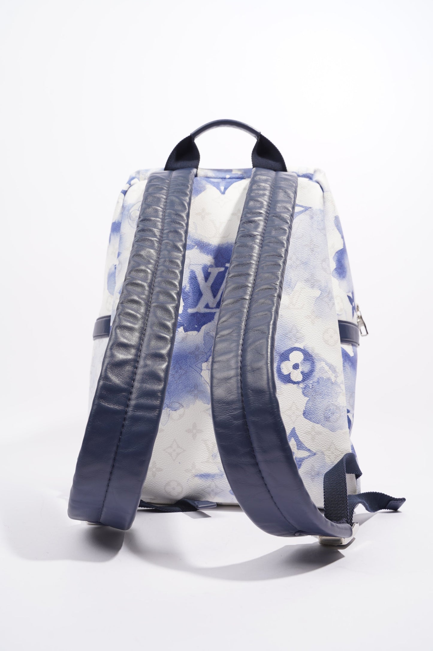 Louis Vuitton Womens Discovery Limited Edition Backpack Monogram / Blue