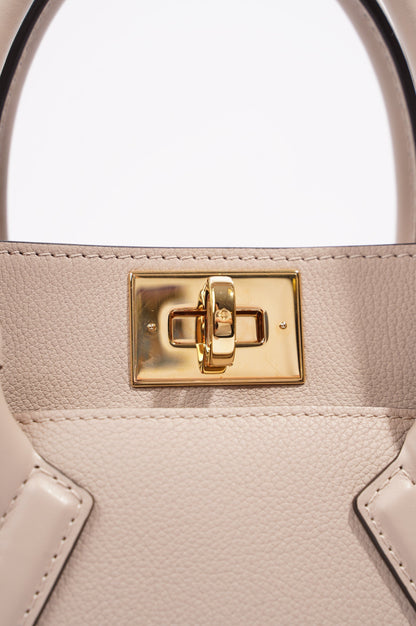 Louis Vuitton Womens On My Side Tote Greige / Monogram PM