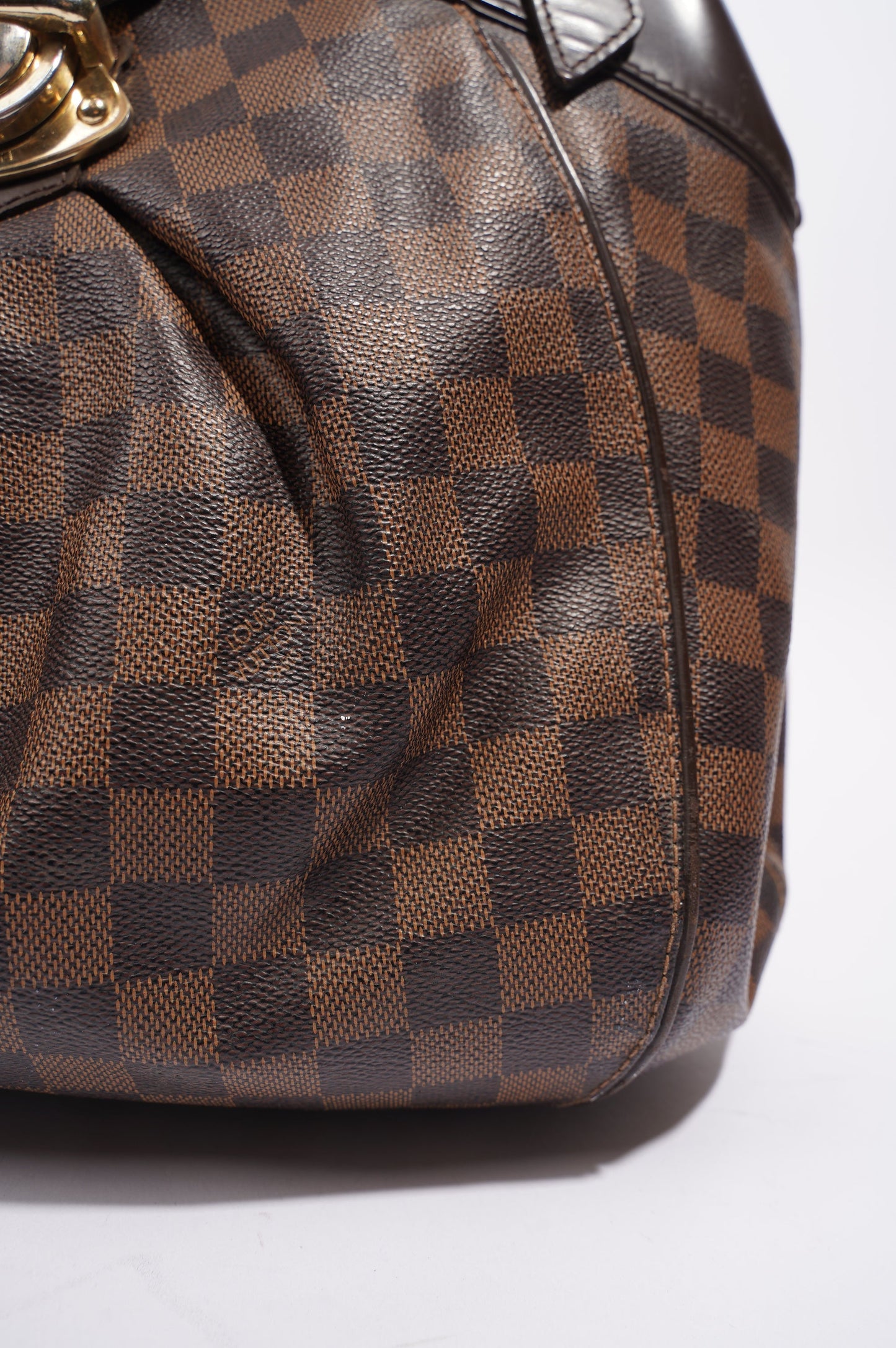 Louis Vuitton Womens Sistina Damier Ebene GM