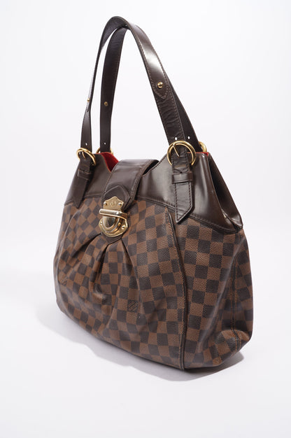 Louis Vuitton Womens Sistina Damier Ebene GM