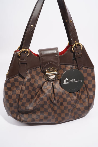 Louis Vuitton Womens Sistina Damier Ebene GM