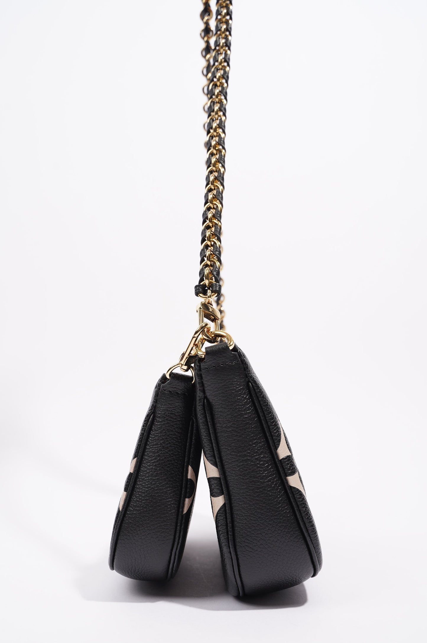 Louis Vuitton Womens Multi Pochette Accessoire Black / Beige