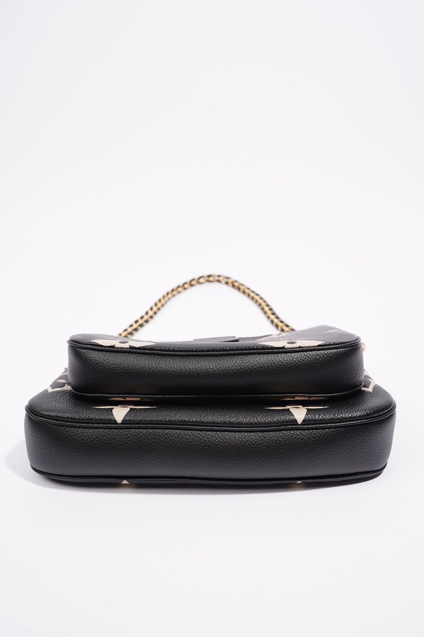Louis Vuitton Womens Multi Pochette Accessoire Black / Beige