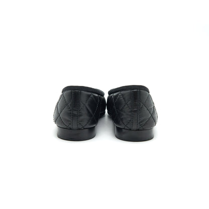 Chanel Classic Quilted flat Shoes Size 36.5