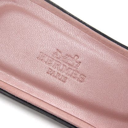 Hermes Oran Sandal Pink Crystal Size 38