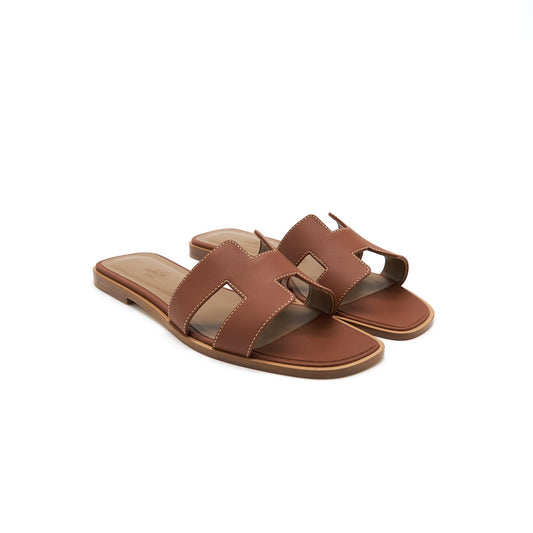 Hermes Oran Sandal Gold Size 38