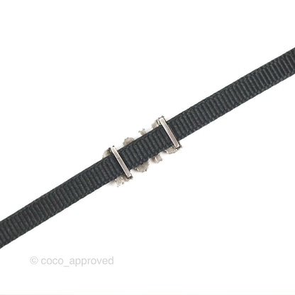 Christian Dior Ribbon Strass J'Adior Choker Necklace