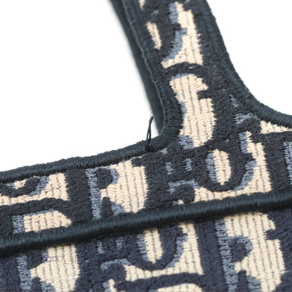 Dior Mini Book Tote Blue Oblique