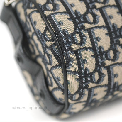 Dior Men's Mini Roller Messenger Bag Oblique Jacquard