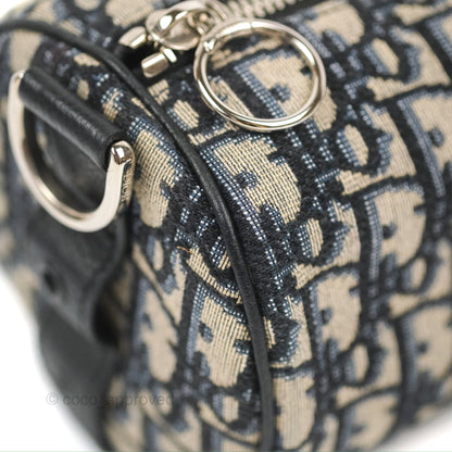 Dior Men's Mini Roller Messenger Bag Oblique Jacquard