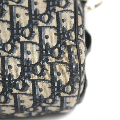 Dior Men's Mini Roller Messenger Bag Oblique Jacquard