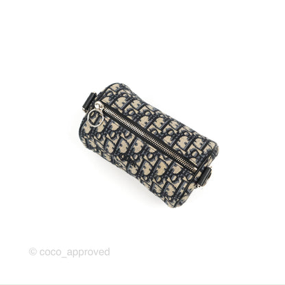 Dior Men's Mini Roller Messenger Bag Oblique Jacquard
