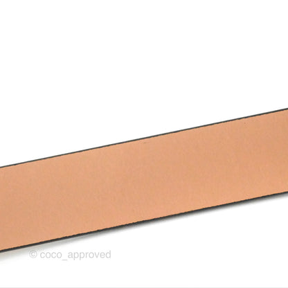 Dior Saddle Belt Sand Pink Ultrasmooth Calfskin Antique Gold