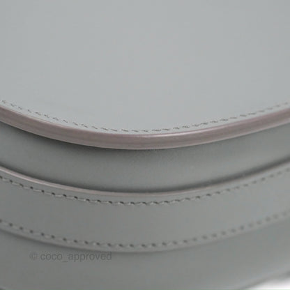 Christian Dior Medium Bobby Flap Stone Grey Box Calfskin