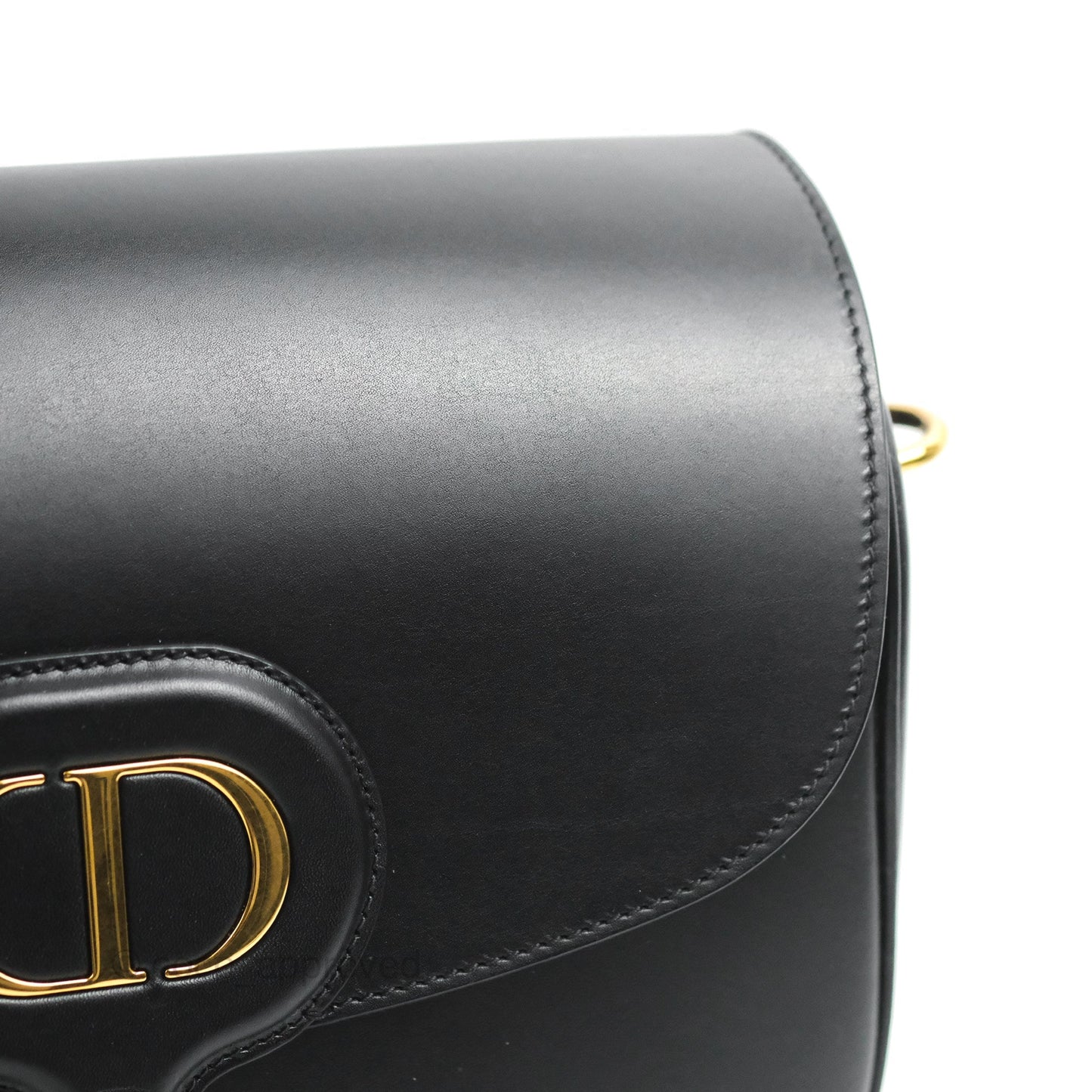 Dior Bobby Large Box Calfskin Flap Black
