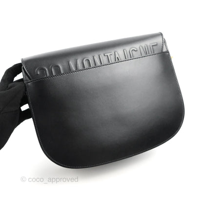 Dior Bobby Large Box Calfskin Flap Black