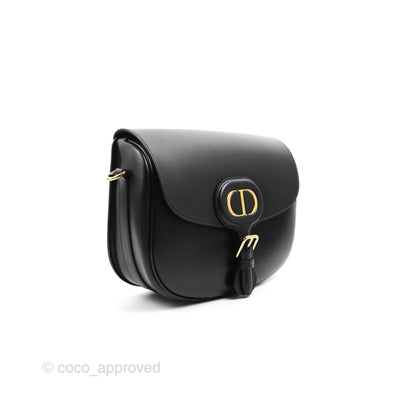 Dior Bobby Large Box Calfskin Flap Black