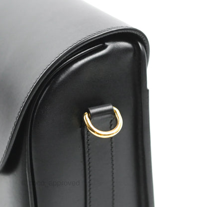 Dior Bobby Large Box Calfskin Flap Black
