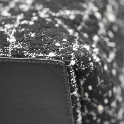 Christian Dior Medium Dior Toujours Bag Black Cannage Tweed