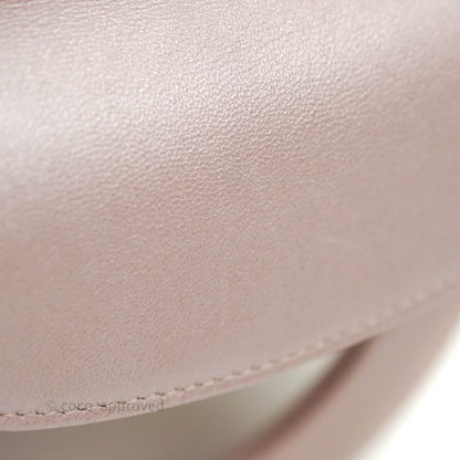 Christian Dior Calfskin Cannage Mini Lady Dior Light Pink