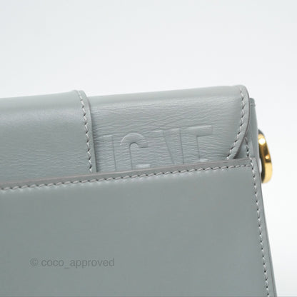 Christian Dior 30 Montaigne Box Bag Grey Calfskin