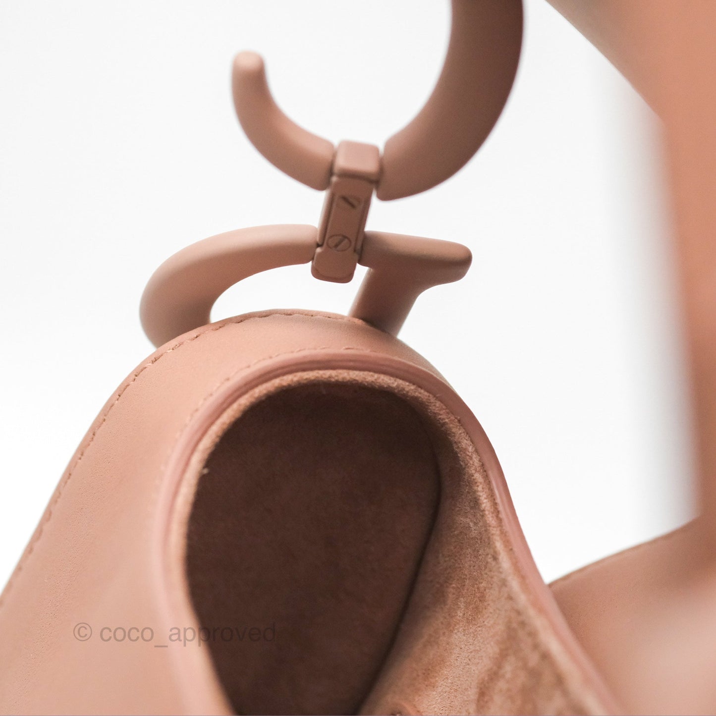 Christian Dior Saddle Bag Blush Ultramatte Calfskin