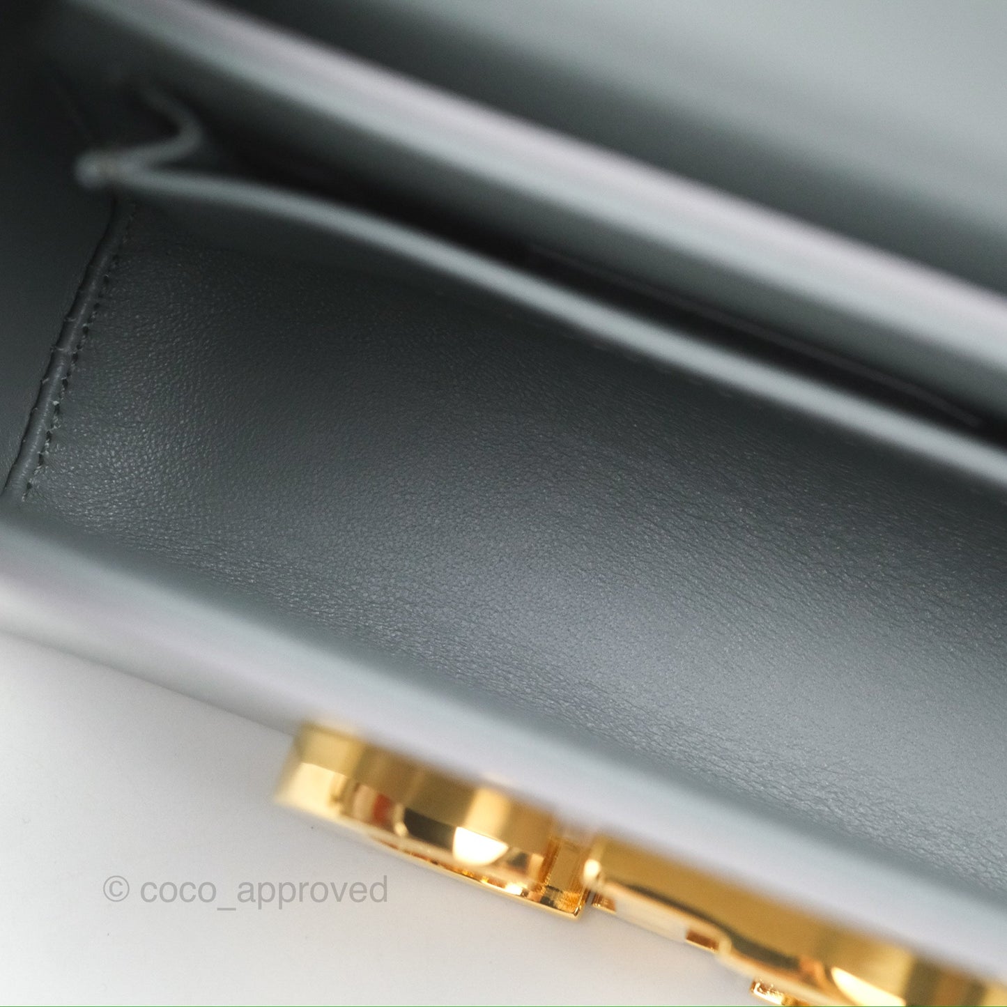 Christian Dior 30 Montaigne Box Bag Grey Calfskin
