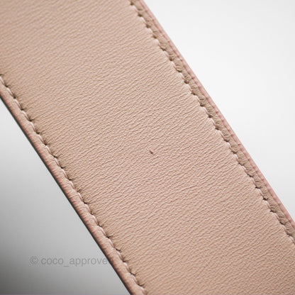 Christian Dior My ABCDior Lady Dior Pale Pink Cannage Lambskin Gold Hardware