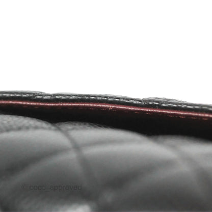 Christian Dior Saddle Chain Pouch Navy Oblique Jacquard