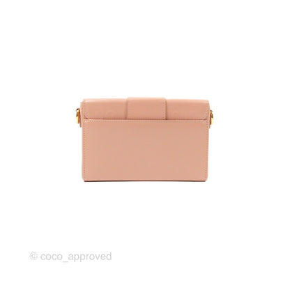 Christian Dior 30 Montaigne Beige Calfskin Box Bag