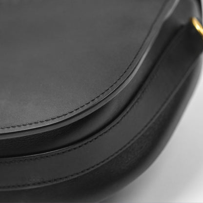 Christian Dior Medium Bobby Flap Black Box Calfskin