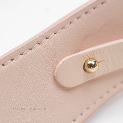 Christian Dior Lambskin My ABCDior Lady Dior Pink Gold Hardware
