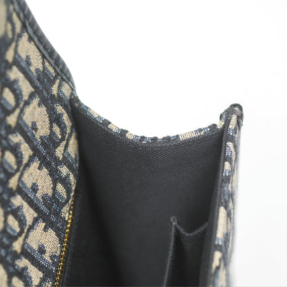 Dior 30 Montaigne Bag Blue Dior Oblique Jacquard