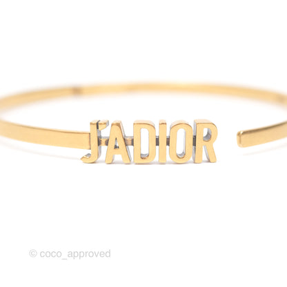 Christian Dior J'adior Choker Gold Tone