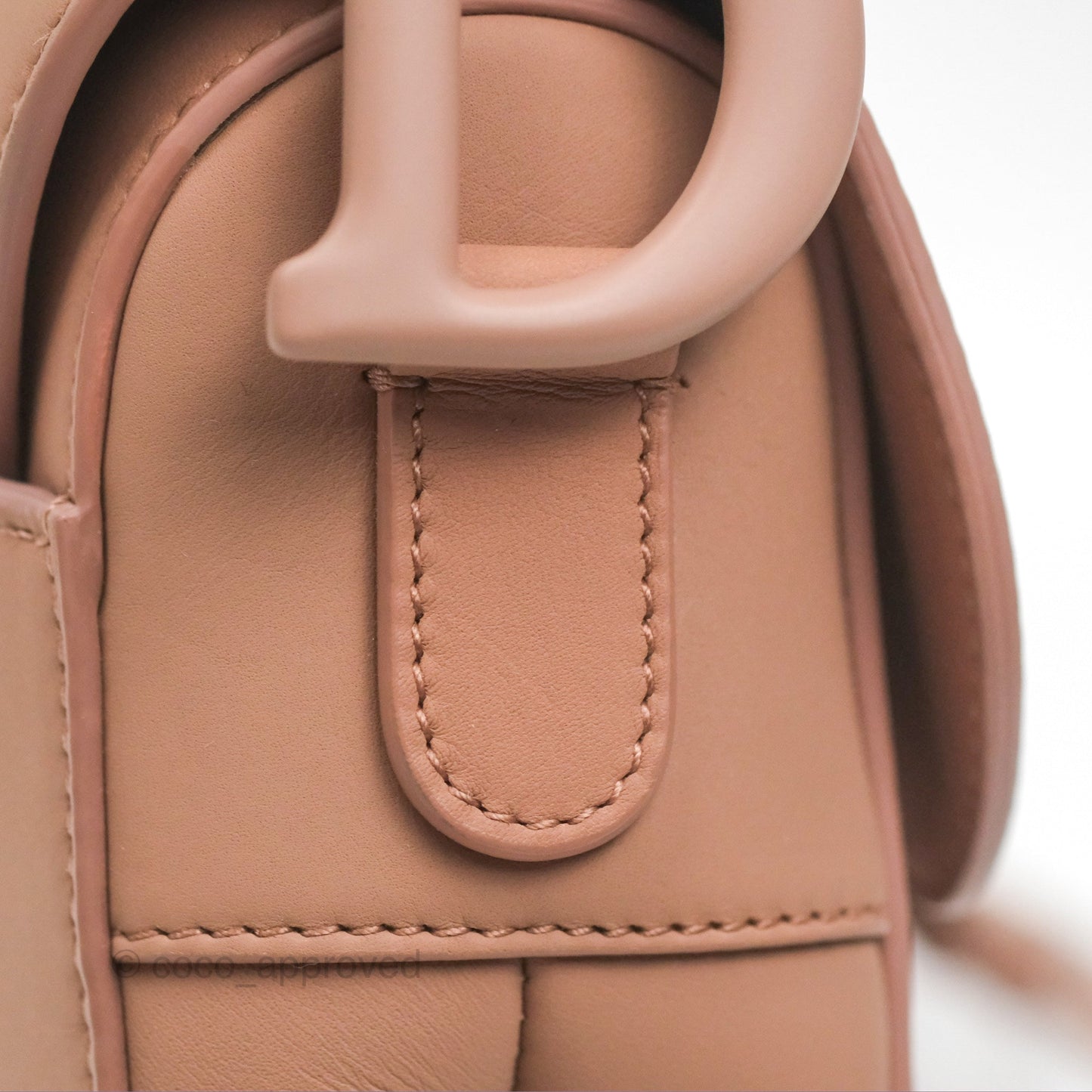 Christian Dior Saddle Bag Blush Ultramatte Calfskin