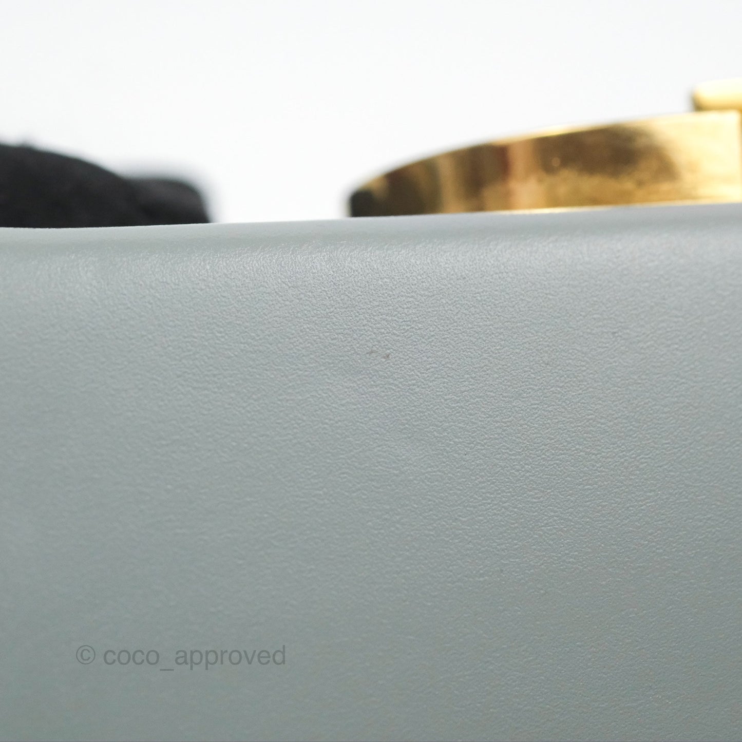 Christian Dior 30 Montaigne Box Bag Grey Calfskin