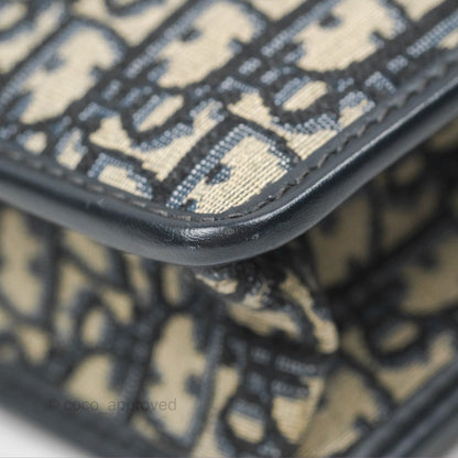 Dior 30 Montaigne Bag Navy Dior Oblique Jacquard
