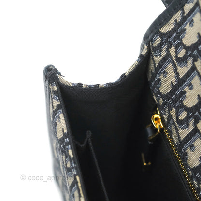 Dior 30 Montaigne Bag Blue Dior Oblique Jacquard