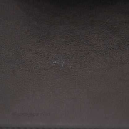 Christian Dior Medium Lady Dior Metallic Dark Grey Lambskin Gold Hardware