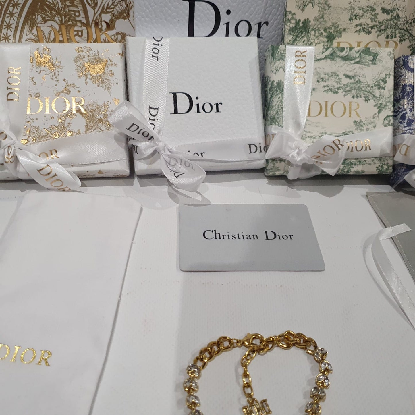 Christian Dior Necklace, bracelet and earrings