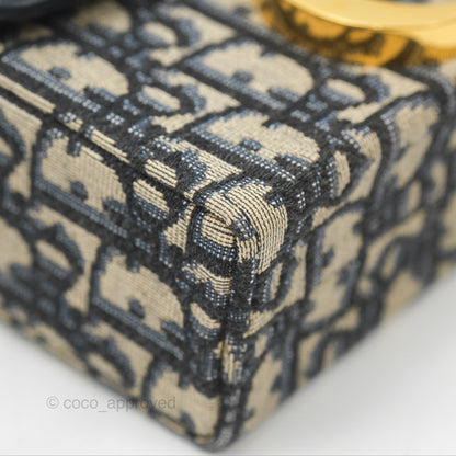 Christian Dior 30 Montaigne Oblique Jacquard Box Bag