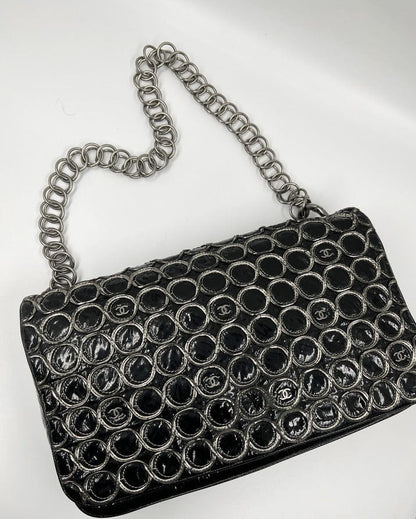 Chanel Bubble Cube Bag - Black