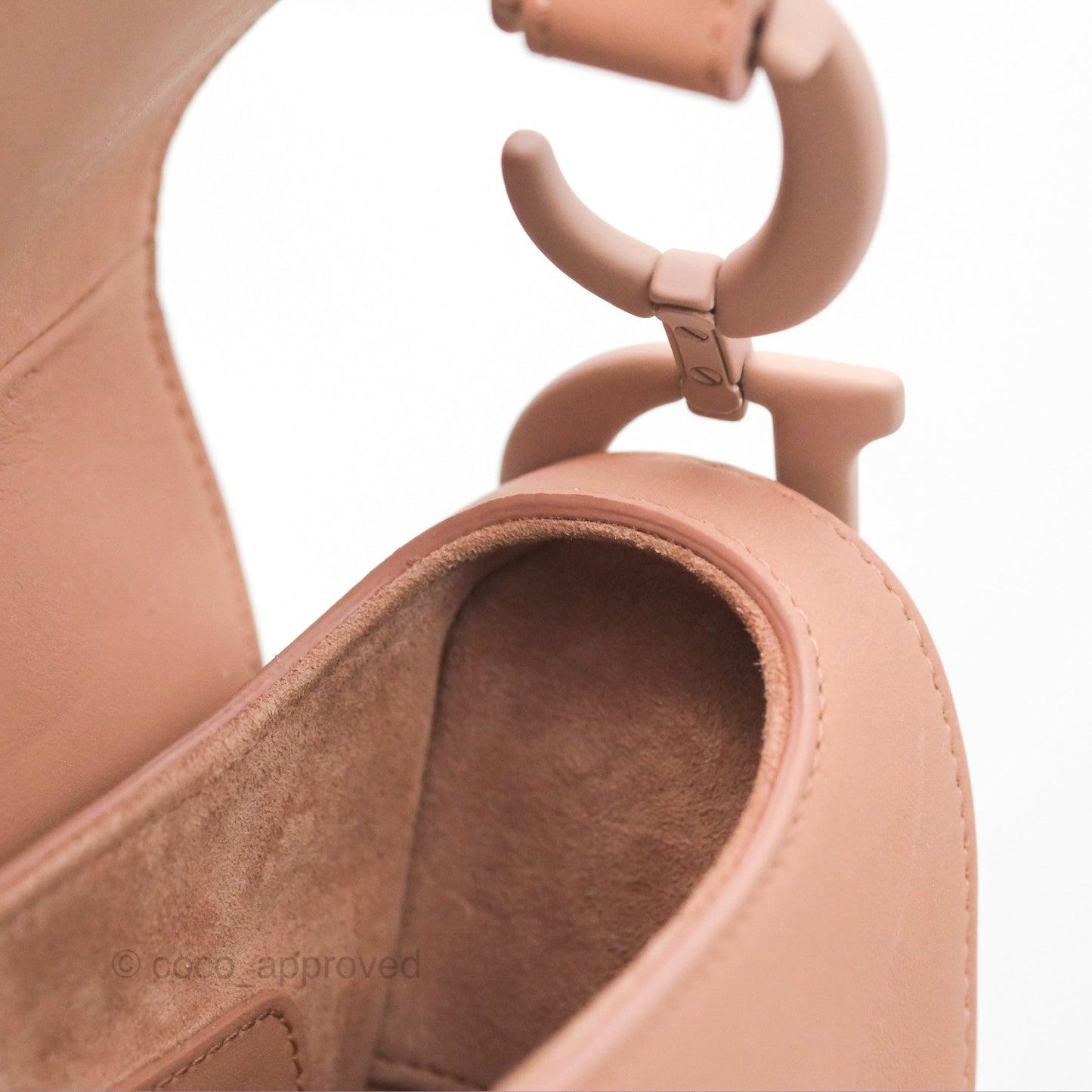 Christian Dior Saddle Bag Blush Ultramatte Calfskin