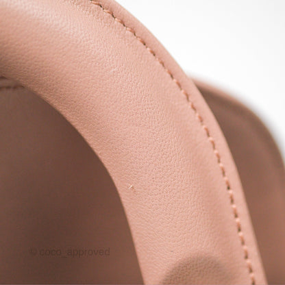 Christian Dior Small Lady Dior My ABCDior Blush Cannage Lambskin Gold Hardware