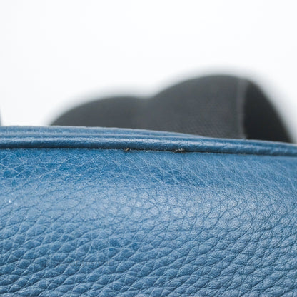 Christian Dior Backpack Calfskin Navy