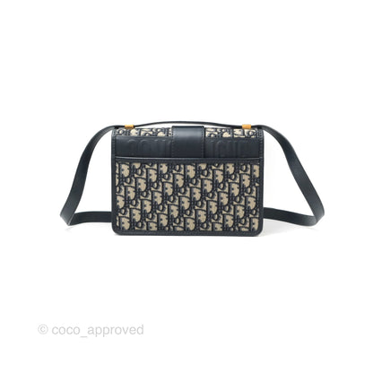 Dior 30 Montaigne Bag Blue Dior Oblique Jacquard